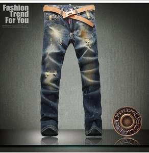 NWT Dsquared2 Mens Fashion Demin Jeans Size W30 34,36 (#D2 8302 