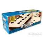 CHH Domino Double Six   Black & White Two Tone Tile Jumbo Size with 