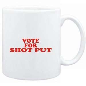  Mug White  VOTE FOR Shot Put  Sports