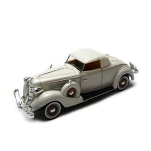  1935 Auburn 851 Diecast Model Car 1/32 Ivory Toys & Games