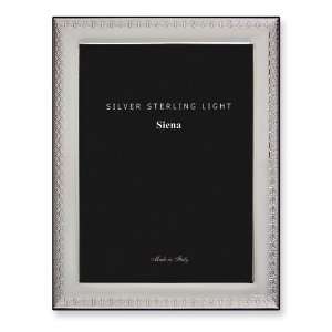  Bilaminate Sterling Silver Fleur De Lis Border 4x6 Frame 