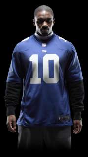  NFL New York Giants (Eli Manning) Mens Football Home Game 