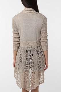 UrbanOutfitters  Willow & Clay Crochet Open Cardigan