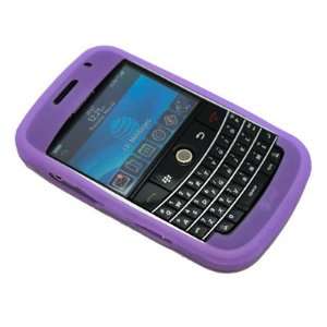 Light Purple Silicone Soft Skin Case Cover for Blackberry Bold 9000