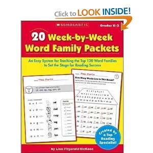   Word Families to Set the Stage for Reading Success (Teaching Resources