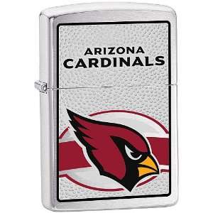  NFL Arizona Cardinals Brushed Chrome Zippo Lighter Sports 