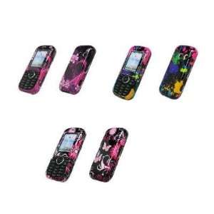   Heart Flower, Pink Butterfly, Paint Splatter) Cell Phones