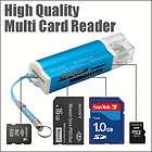 USB 2.0 Multi Memory Card Reader for Micro SD SDHC MS SD MMC M2 TF T 