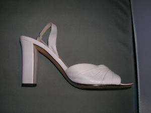 JILL STUART lilac leather heels sandals shoes 7.5M WOW  