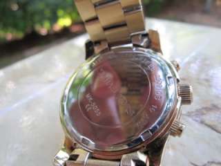Michael Kors Womens Runway Gold tone Chronograph Watch MK5055 m1 