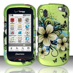 Hawaiian Flowers HARD Protector Case Snap on Phone Cover for Pantech 
