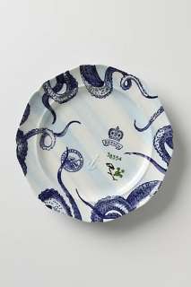 From The Deep Dinner Plate   Anthropologie