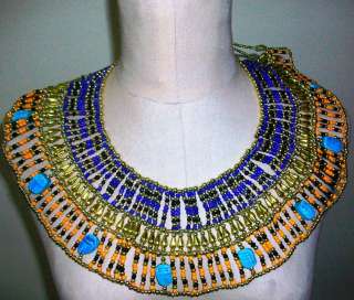 Egyptian Queen Cleopatra style Pharaohs Necklace/Collar 6 to choose 