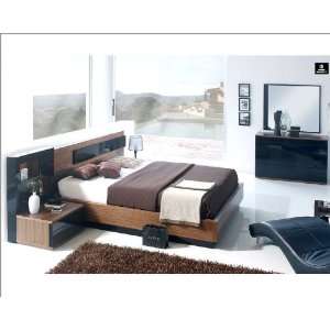 Contemporary Bedroom Set Made in Spain 33B181 