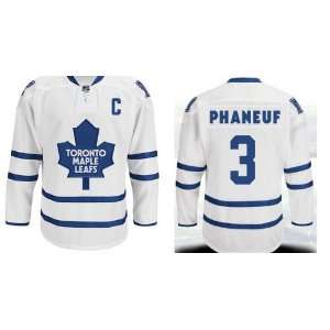  Toronto Maple Leafs #3 Dion Phaneuf White Authentic NHL 