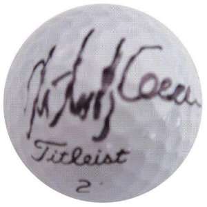 Retief Goosen Autographed Golf Ball   Autographed Golf Balls  
