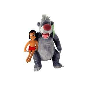  Disney Story The Jungle Boy Mowgli & Baloo Plush Toy Toys 