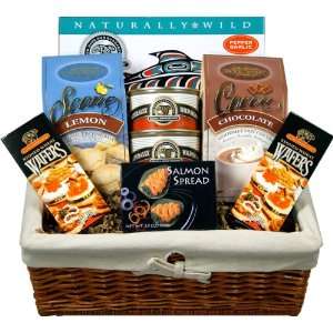 Alaska Smokehouse You & I Gift Basket Grocery & Gourmet Food