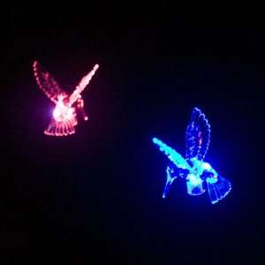  Color Changing LED Solar Mini 2 Hummingbird Flexible 