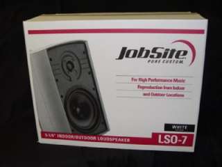 Niles Jobsite LSO 7 Outdoor All Weather Speakers LSO7  