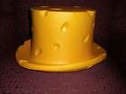 CHEESEHEAD cheese head TOP hat Green Bay Packer style NEW