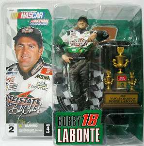   LABONTE #18 2000 CHAMPION NASCAR McFARLANE LTD ED Series 2 Act Fig
