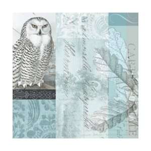 Eco Holiday Owl Lunch Napkins 