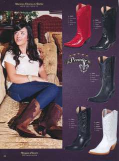 Premier Caiman/Stingray Print Ladies Western Cowboy Boots Diff. Colors 