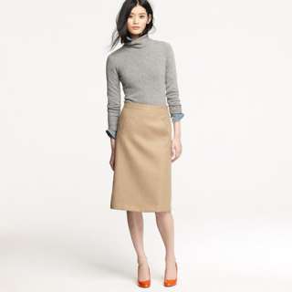 Sterling skirt in double serge wool   A line/Full   Womens skirts   J 