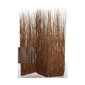     Brown Willow Floor (Brown) (84H x 63W x 1D) Furniture & Decor