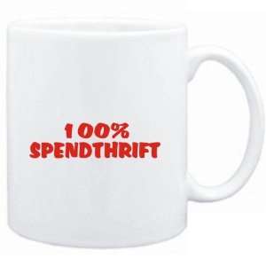  Mug White  100% spendthrift  Adjetives Sports 
