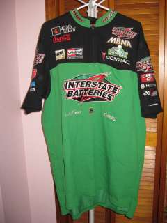  Nike Bobby Labonte #18 JGR Interstate Batteries Pit Crew Shirt Size XL