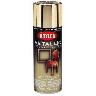 Krylon 1701 Metallic Spray Paint, Bright Gold