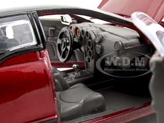 PONTIAC RAGEOUS RED 124 DIECAST MODEL CAR MOTORMAX  