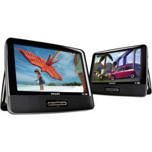 PHILIPS PD9016 9 DUAL LCD SCREEN PORTABLE DVD PLAYER  