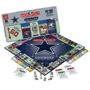 Dallas Cowboys Monopoly Collectors Edition  Toys & Games   