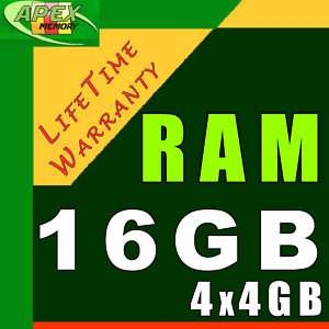 16GB 4 x 4GB RAM DDR2 Memory for DELL PowerEdge R950  