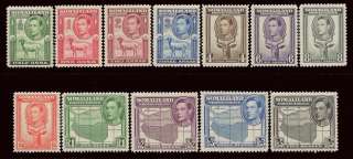 Somaliland 1938 1/2a 5R Sheep Maps Mint 130Pds  