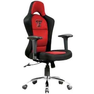 Texas Tech Red Raiders Mvp Office Desk Chair Race Car Bucket Seat 