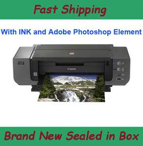   Canon PixmaPro9500 MARKII Printer with INK Adobe Photoshop Element8