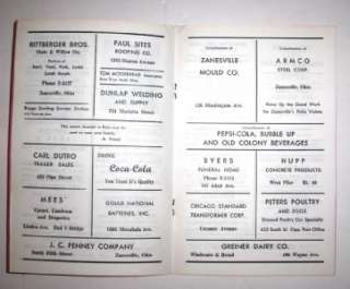 1955 VINTAGE PRO WRESTLING PROGRAM BUDDY ROGERS CARNERA  