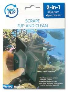Mag Float Mag Flip 100 Medium Glass Aquarium Cleaner  