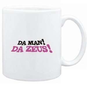 Mug White  Da man Da Zeus  Male Names Sports 