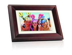 GiiNii 7All In One Digital Picture Frame Brown GH 7AWP 892997002453 
