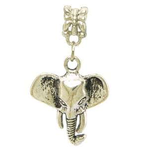    Hanging Elephant Charm   Fits Pandora Charm Bracelets Jewelry