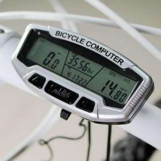   Bicycle Road Bike Computer LCD Odometer Speedometer Stopwatch SD558A
