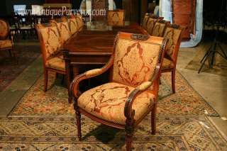 Upholstered Dining Room Chairs, Custom Finish, High End  
