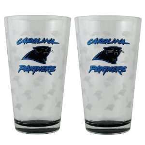 Carolina Panthers Pint Glass 2pk 