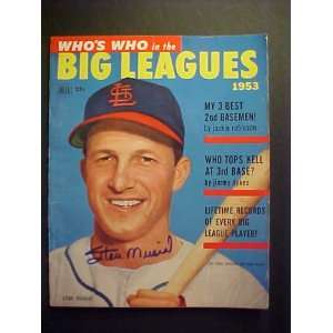   Louis Cardinals Autographed 1953 Whos Who In The Big Leagues Magazine
