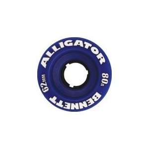  Alligator Blue Longboard Wheels   62mm 80a (Set of 4 